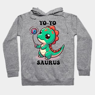 YoYo Saurus Funny Yoyo Lover Hoodie